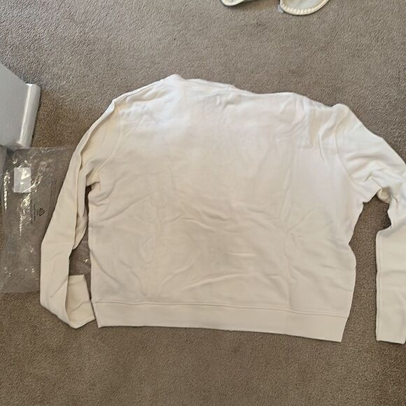 NWT Cream Bandier zip up Medium - Picture 3 of 3